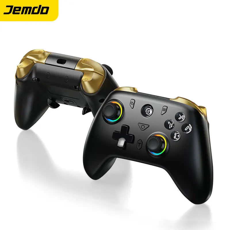 Jemdo Wireless Gamepad Controller for PS4 for PS3 Switch PC Vibration Motor Feature Compatible with All Platforms