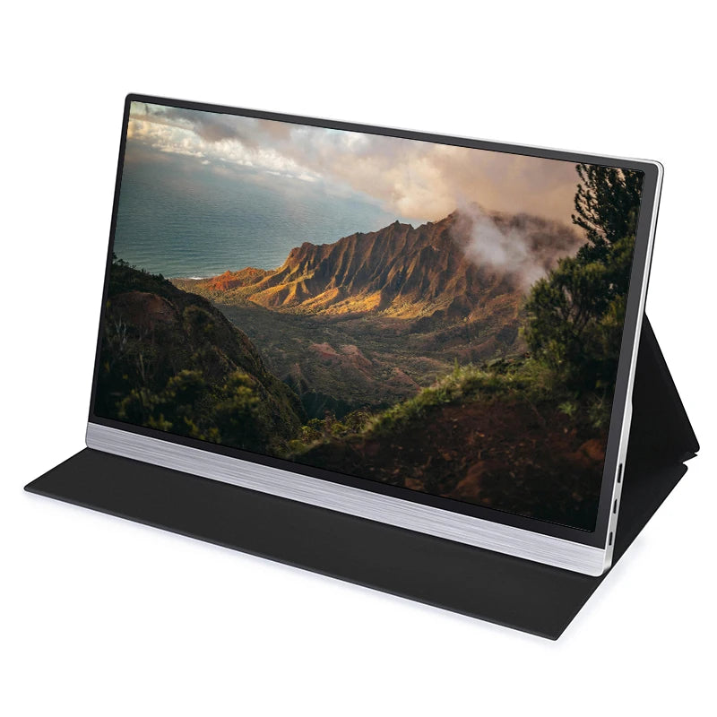 Aluminum 15.6 Inch Portable Monitor Mobile Phone Computer Game Console Extended Screen PS4/SWITCH/XBOXONE Lcd Monitor