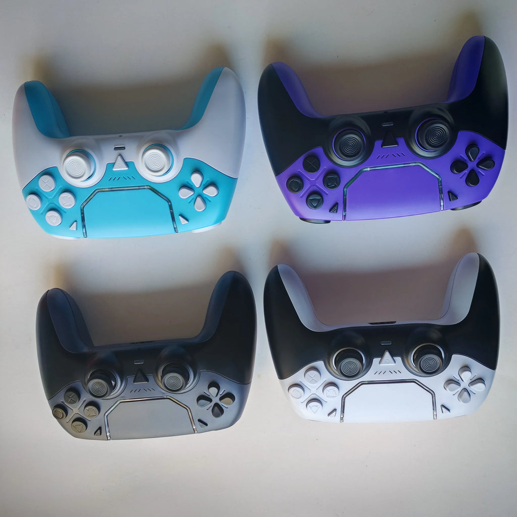 Wireless Controller 6-AXIS GYRO Sensor for P5/P5 Slim/PS5 Pro Dual Vibration Gamepad with Touchpad Rechargeable