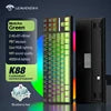 K88 Gamer Keyboard Full Key E-Sports Mechanical Keyboard for Computer & Laptop PBT Material Hot Swappable Gaming