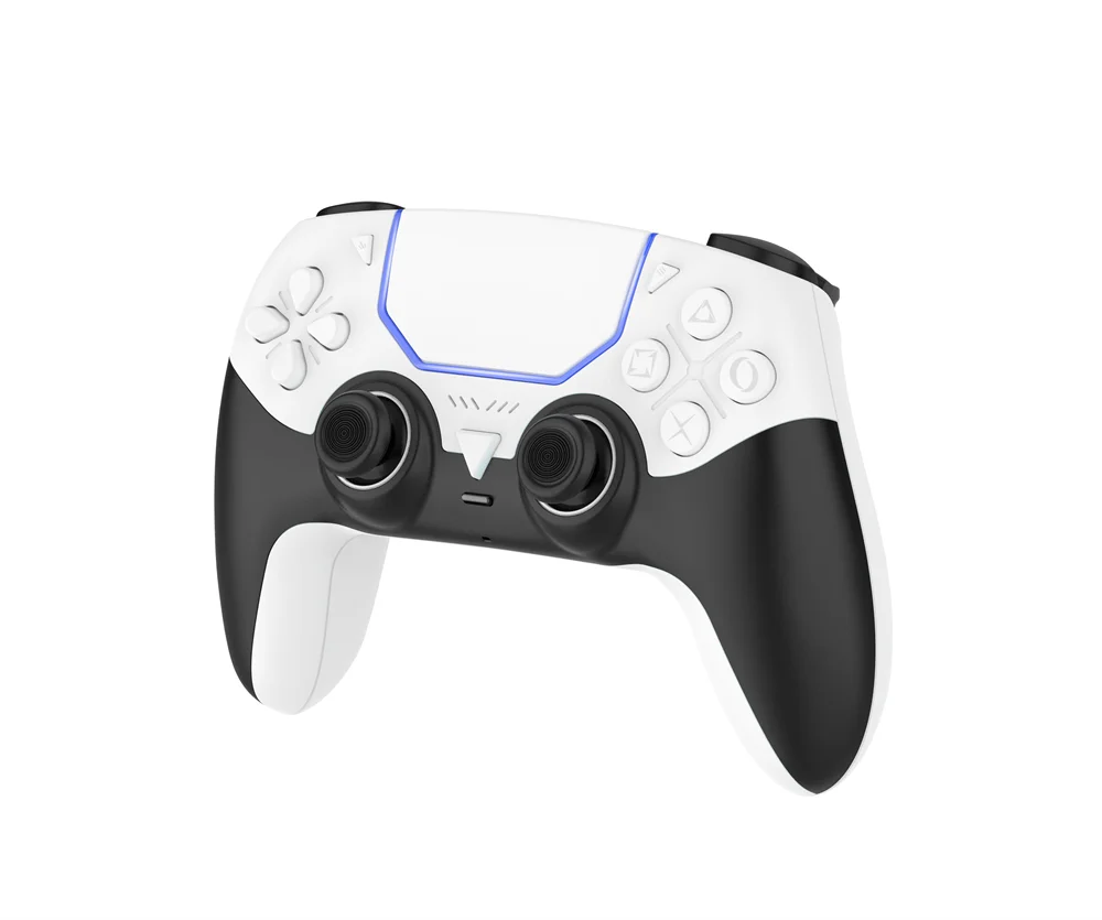 Wireless Controller 6-AXIS GYRO Sensor for P5/P5 Slim/PS5 Pro Dual Vibration Gamepad with Touchpad Rechargeable