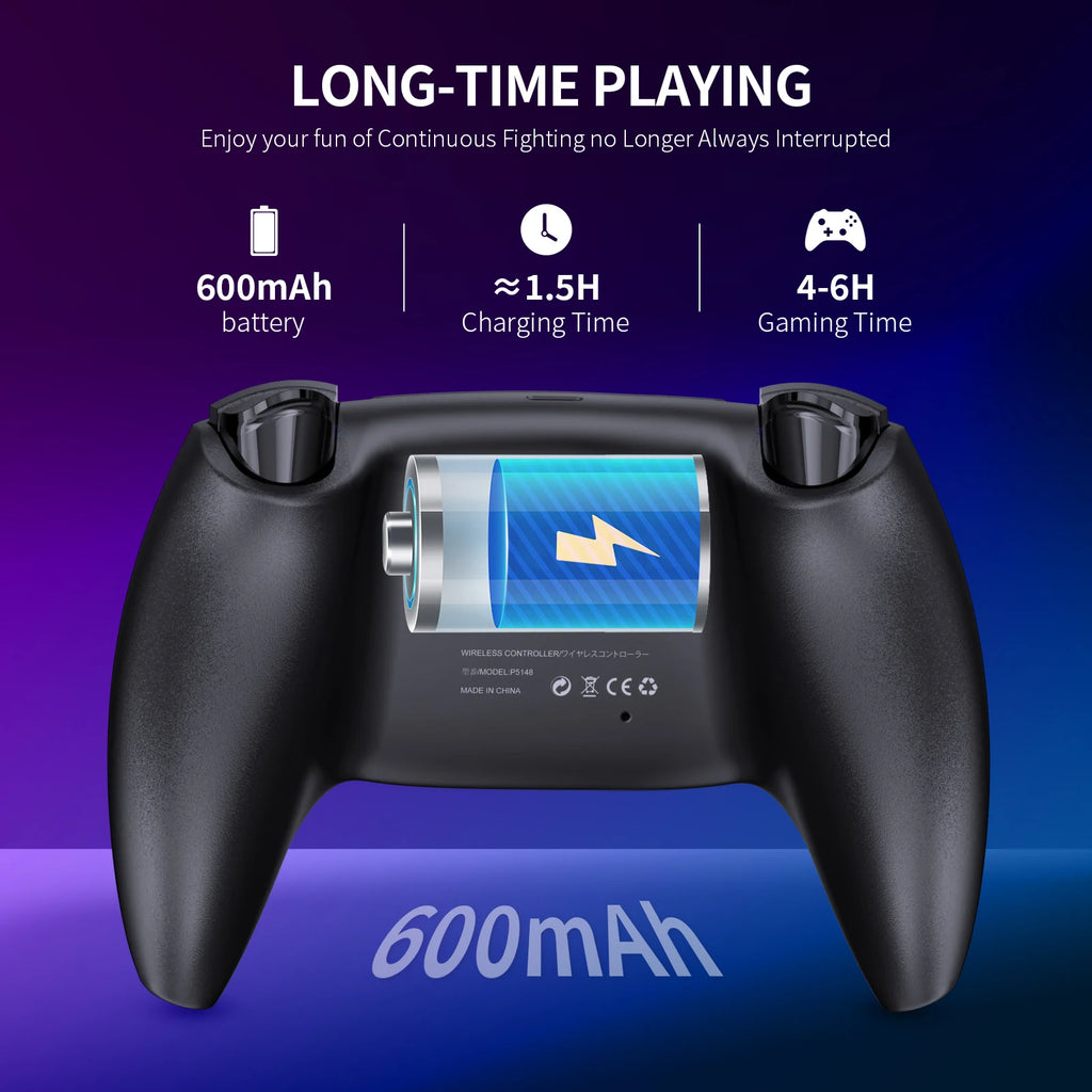 JYS Custom Wireless Game Controller Solution - Compatible with PS5 Console (Contact Us for Full Specifications and Samples)