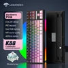 K88 Gamer Keyboard Full Key E-Sports Mechanical Keyboard for Computer & Laptop PBT Material Hot Swappable Gaming