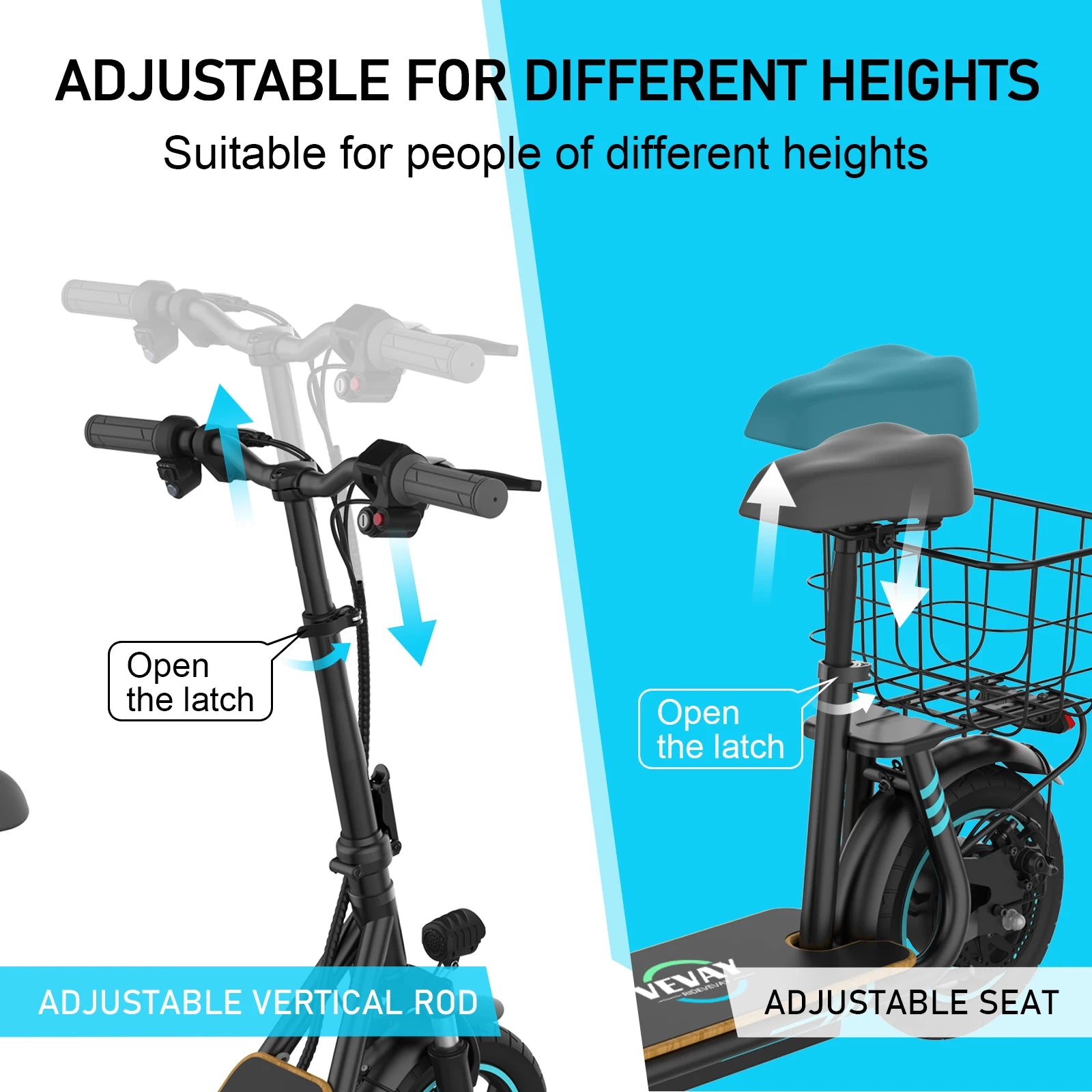 Powerful M1 48V 7.8/10.4Ah 500W 35km/h Aluminum Alloy Waterproof Foldable APP Adult Electric Scooter with Seat