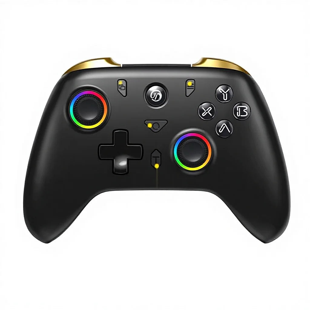 Jemdo Wireless Gamepad Controller for PS4 for PS3 Switch PC Vibration Motor Feature Compatible with All Platforms