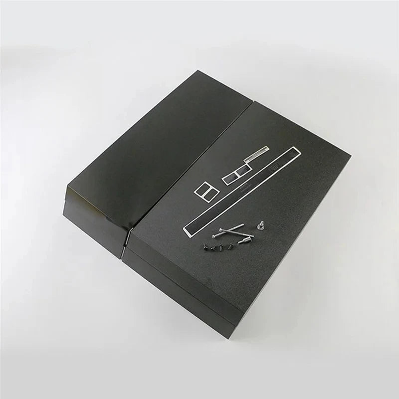 Housing Case Console Replacement Shell for PlayStation 4 PS4 1000 1100 Host Replacement Shell Matching Stickers