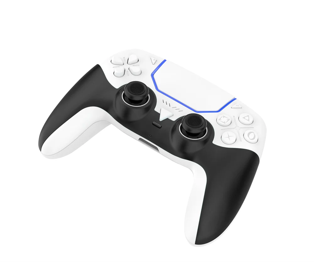 Wireless Controller 6-AXIS GYRO Sensor for P5/P5 Slim/PS5 Pro Dual Vibration Gamepad with Touchpad Rechargeable
