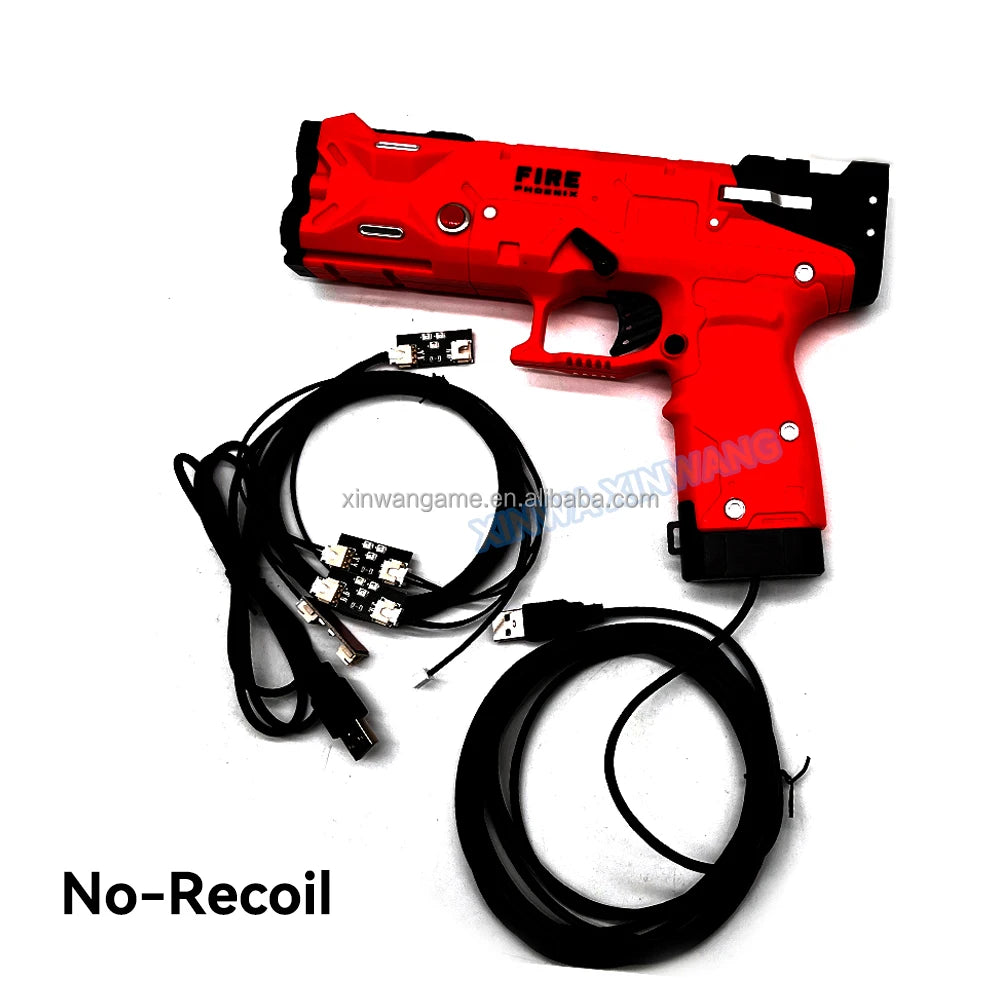 New Wired LightGun Plastic Gun Gun4IR With Button USB for PC PS Shooting Game Machine Computer Simulator Gaming