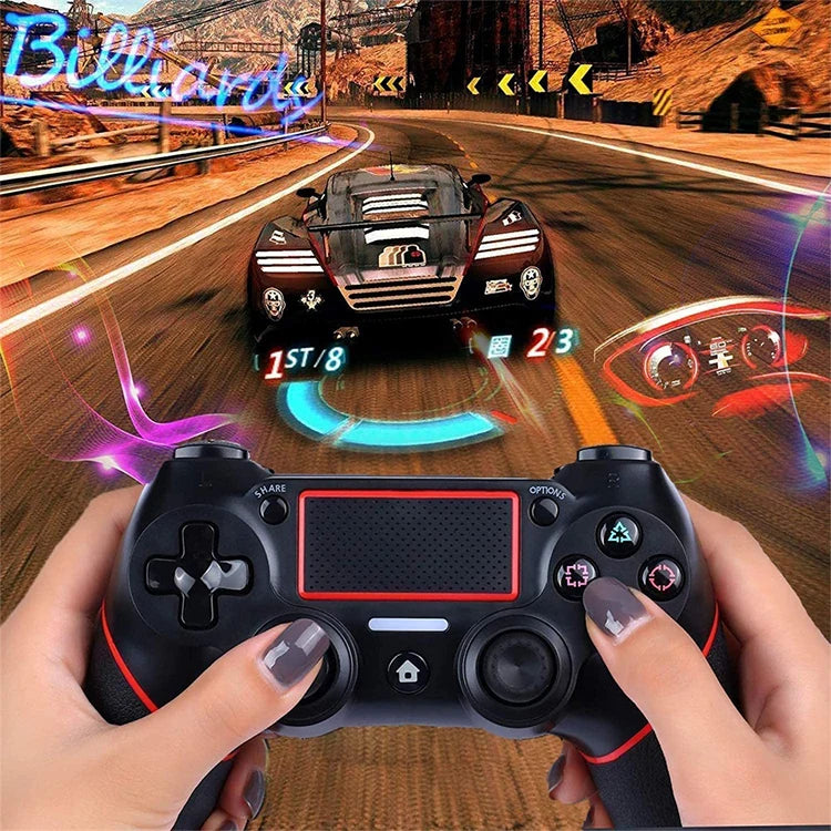 New Arcade Double Shock Wireless Gamepad for Ps4 Console for Ps3 Ps4 Controller Joysticks Game Controller
