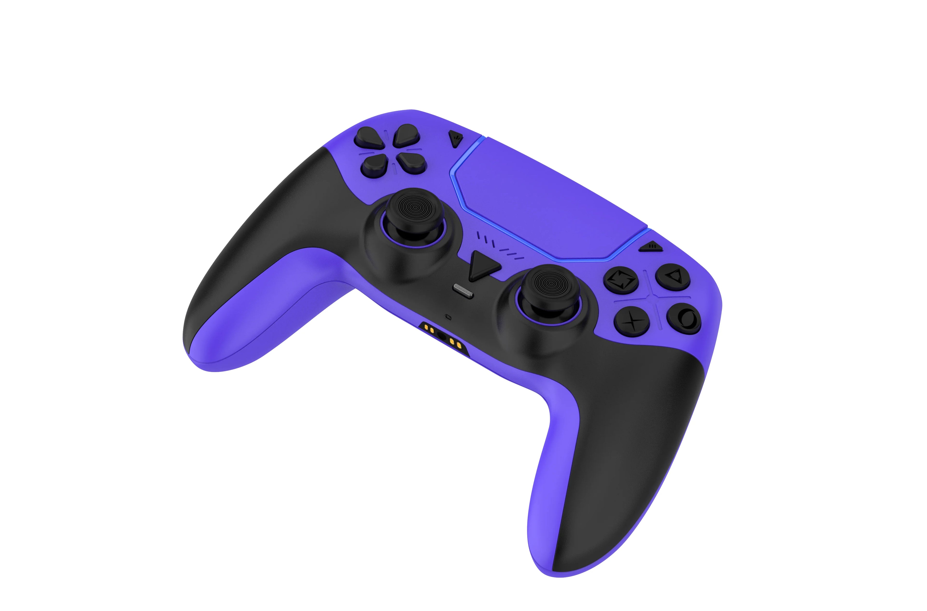 Wireless Controller 6-AXIS GYRO Sensor for P5/P5 Slim/PS5 Pro Dual Vibration Gamepad with Touchpad Rechargeable