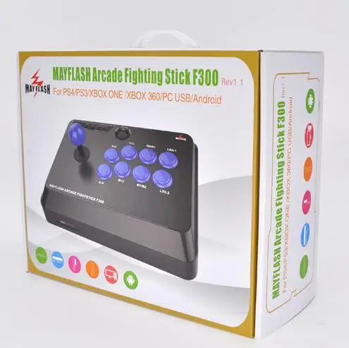 Mayflash Arcade Fight Stick Joystick Fightstick F300 and F300 Elite for PS4 / PS3 / XBOX ONE / XBOX 360 / PC