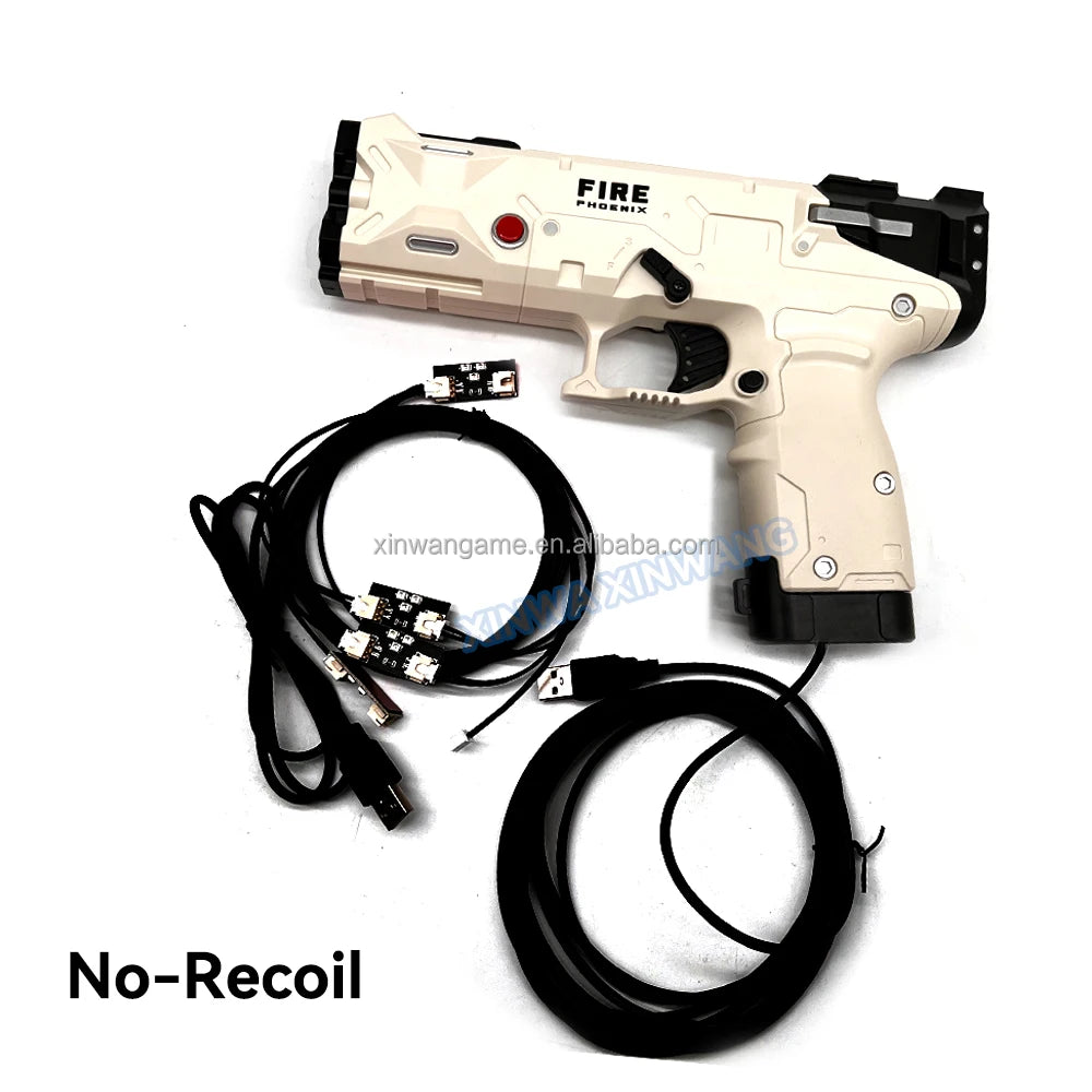New Wired LightGun Plastic Gun Gun4IR With Button USB for PC PS Shooting Game Machine Computer Simulator Gaming
