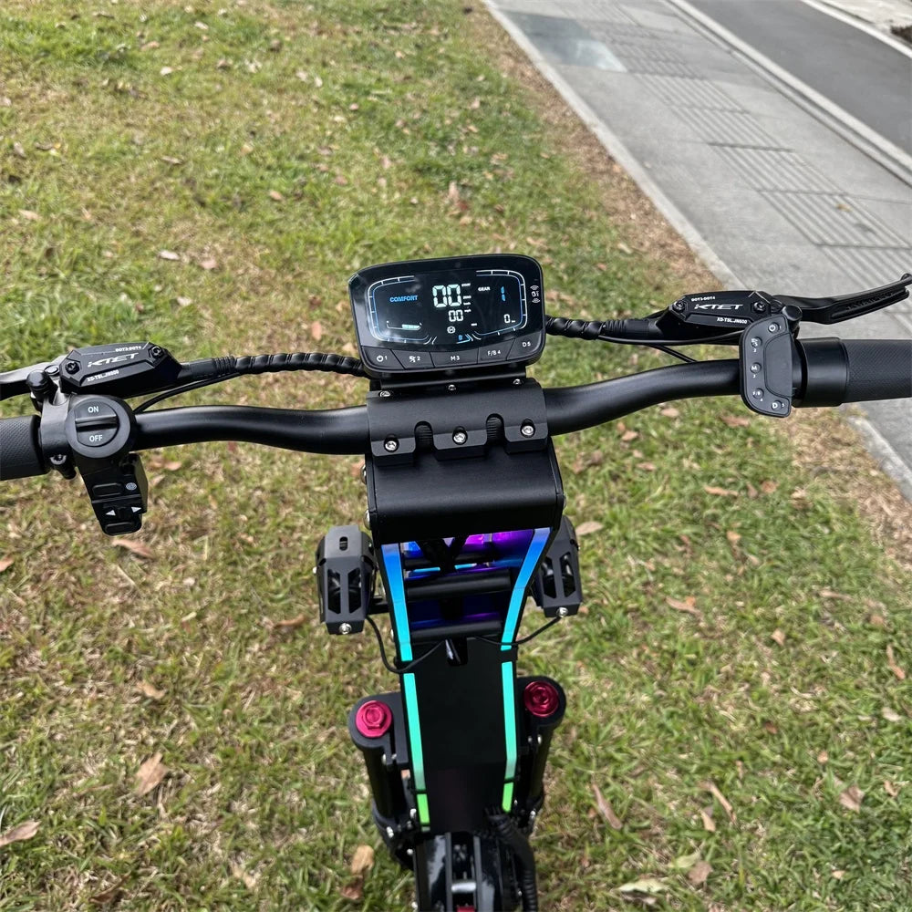 American Stock Geofought G14 72V 10000W Dual Motor 13inch Fat Tire 35ah Battery 200kg MAX Load Electric Scooter for Adults