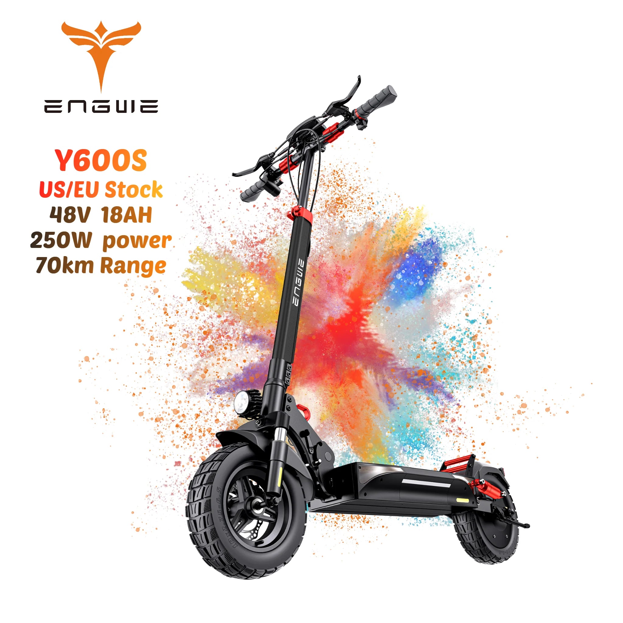 Engwe Y600  Folding Electric Scooter with Big Battery Best Electric Patinete/Scoty for Adults 25km/h Speed EU/US Manufacturer