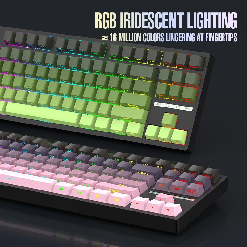 K88 Gamer Keyboard Full Key E-Sports Mechanical Keyboard for Computer & Laptop PBT Material Hot Swappable Gaming