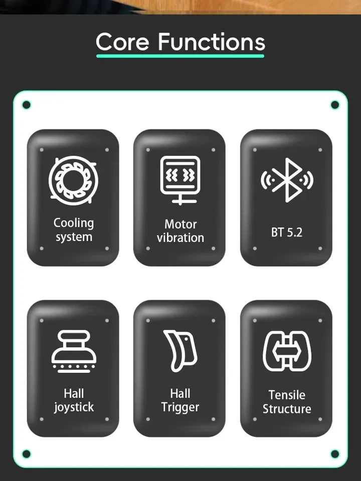 DATA FROG X3 Mobile Gamepad Android Phone Game Controller with Cloud Gaming for Xbox Game Pass STADIA XCloud Hall Effect Joy