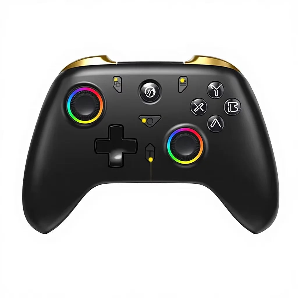 Jemdo Wireless Gamepad Controller for PS4 for PS3 Switch PC Vibration Motor Feature Compatible with All Platforms