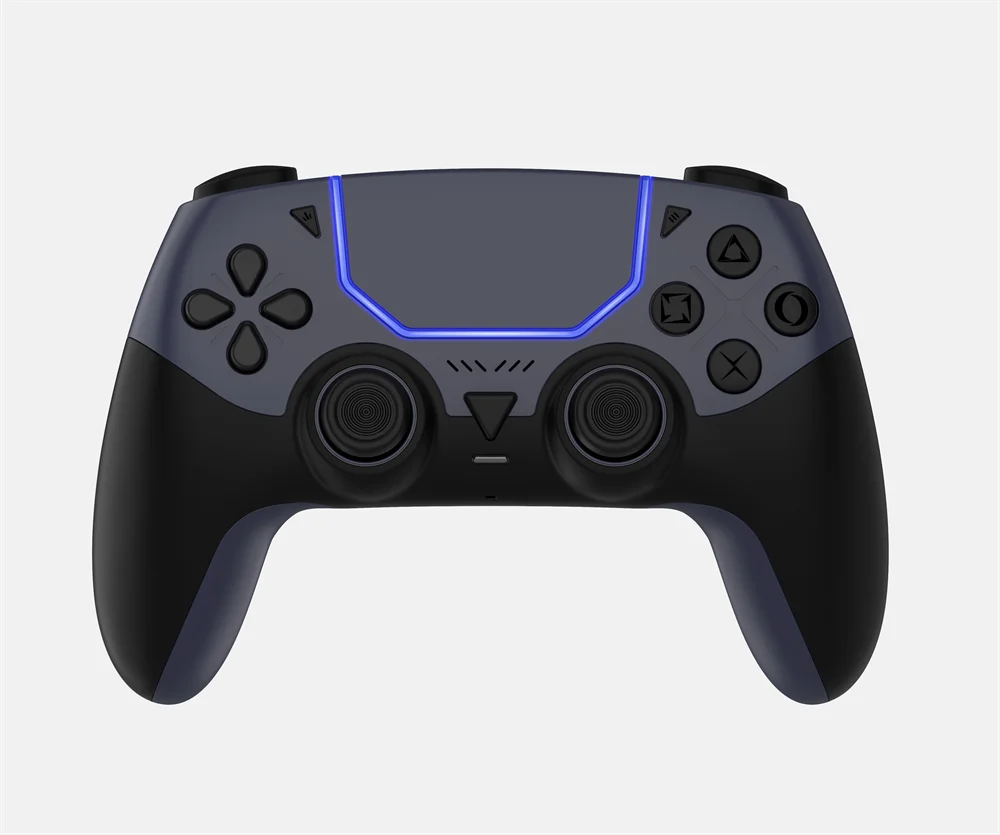 Wireless Controller 6-AXIS GYRO Sensor for P5/P5 Slim/PS5 Pro Dual Vibration Gamepad with Touchpad Rechargeable