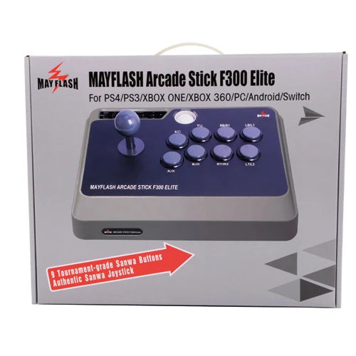 Mayflash Arcade Fight Stick Joystick Fightstick F300 and F300 Elite for PS4 / PS3 / XBOX ONE / XBOX 360 / PC