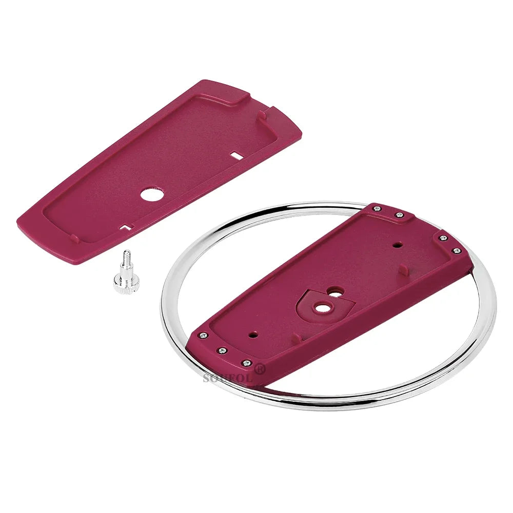 4 Colors Portable Metal Vertical Stand for PS5 Pro & PS5 Slim & PS5 Digital Disk Version Anti-Slip Base Holder for PS5 Console