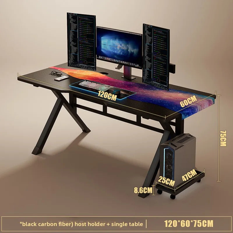 Gaming table Computer desk Desktop household simple bedroom table Simple modern desk Student writing desk