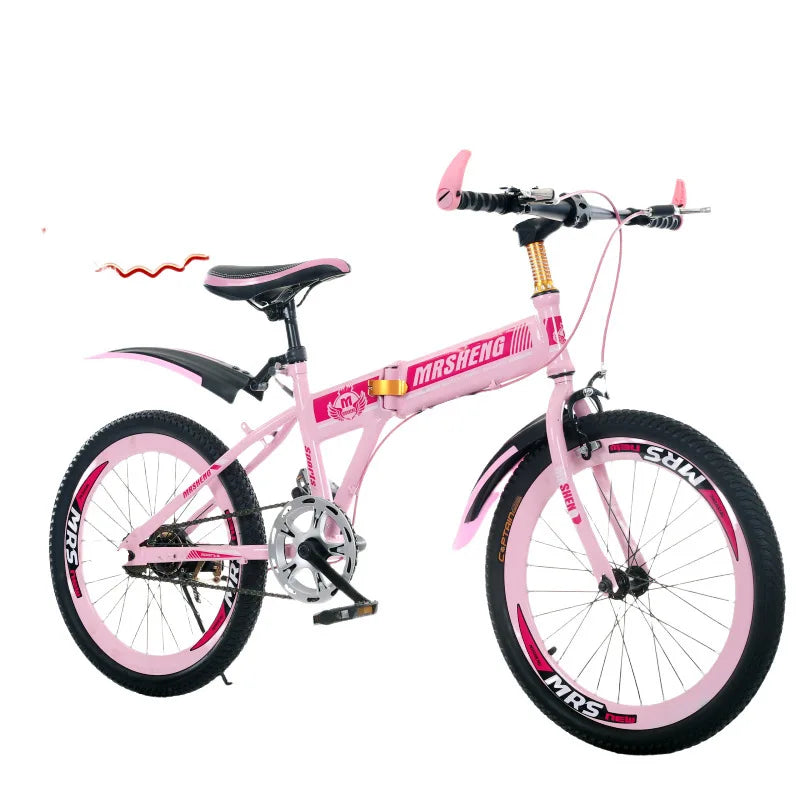 Folding Children's Mountain Bike 18/20/22/24 Inch Boys And Girls Bicycle Big Middle School Children Elementary School Bicycle