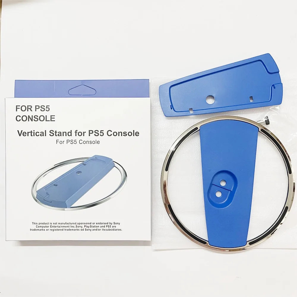 New Metal Stand Console Stand With Screws for PS5 Slim/PS5 PRO Vertical Storage Stand Gaming Accessories