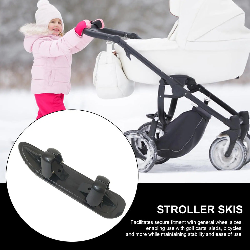 Scooter Ski Sled Kids Winter Balance Scooter Ski Board Sled Glider Snowboards for Cycling Bicycle Jogging Sports Outdoor Paths