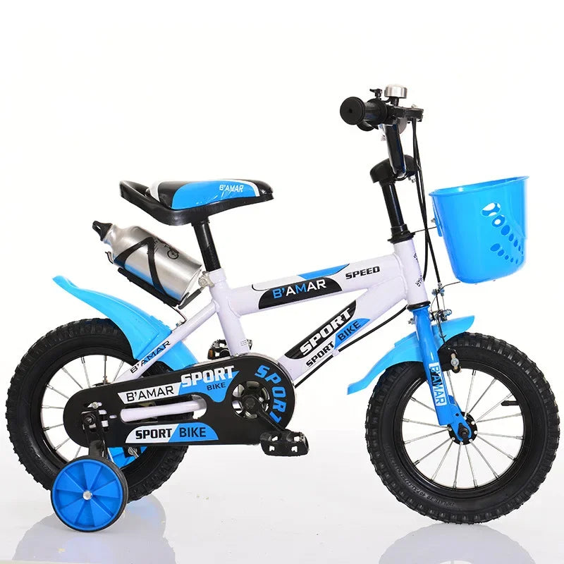 Children's Bicycles Unisex 12-14-16-18-20 Inches Toddler Bike for Boys And Girls Kids Learning to Ride Bike with Training Wheels
