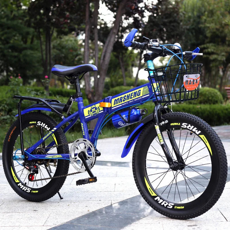 Folding Children's Mountain Bike 18/20/22/24 Inch Boys And Girls Bicycle Big Middle School Children Elementary School Bicycle