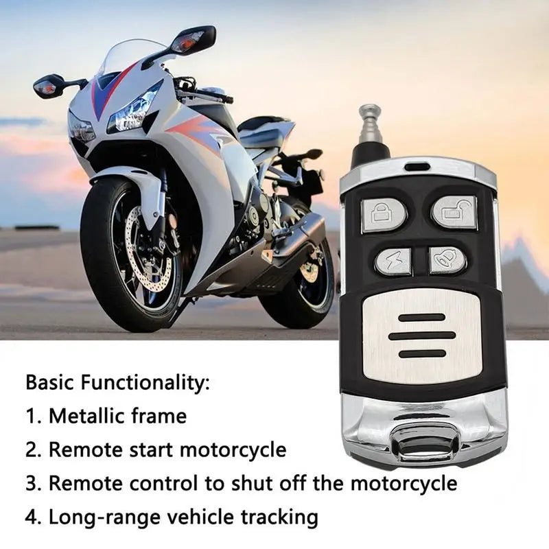 Scooter Alarm Anti Theft Alarm Systems With Remote Control Vehicle Alert Device Waterproof Security Alarm System Motorcycle