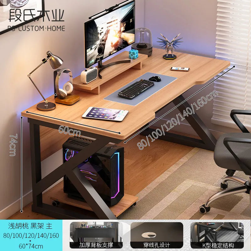 Gaming Study Table Living Room Students Standing Reading Shelves Office Organizers Computer Desks Coffee Bureau Home Furniture