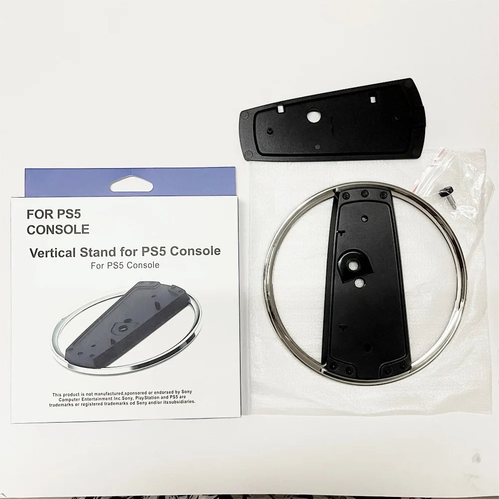 New Metal Stand Console Stand With Screws for PS5 Slim/PS5 PRO Vertical Storage Stand Gaming Accessories