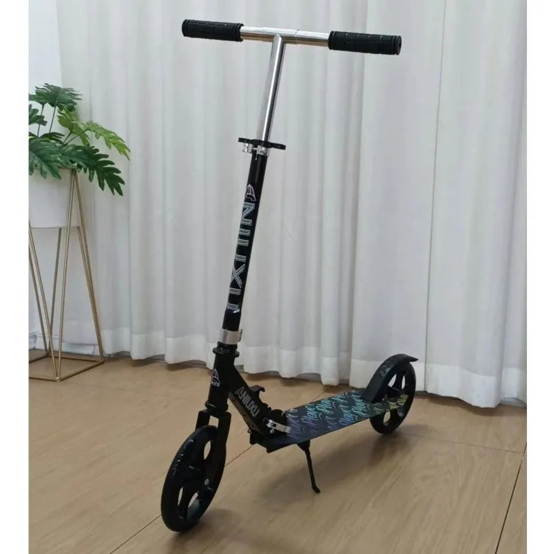 Two Wheel Scooter Strolling Youth And Children For Mobility Large Wheel Folding Scooter Kickboard Children's Skateboards Scooter