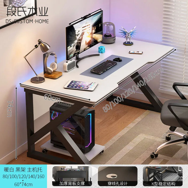 Gaming Study Table Living Room Students Standing Reading Shelves Office Organizers Computer Desks Coffee Bureau Home Furniture