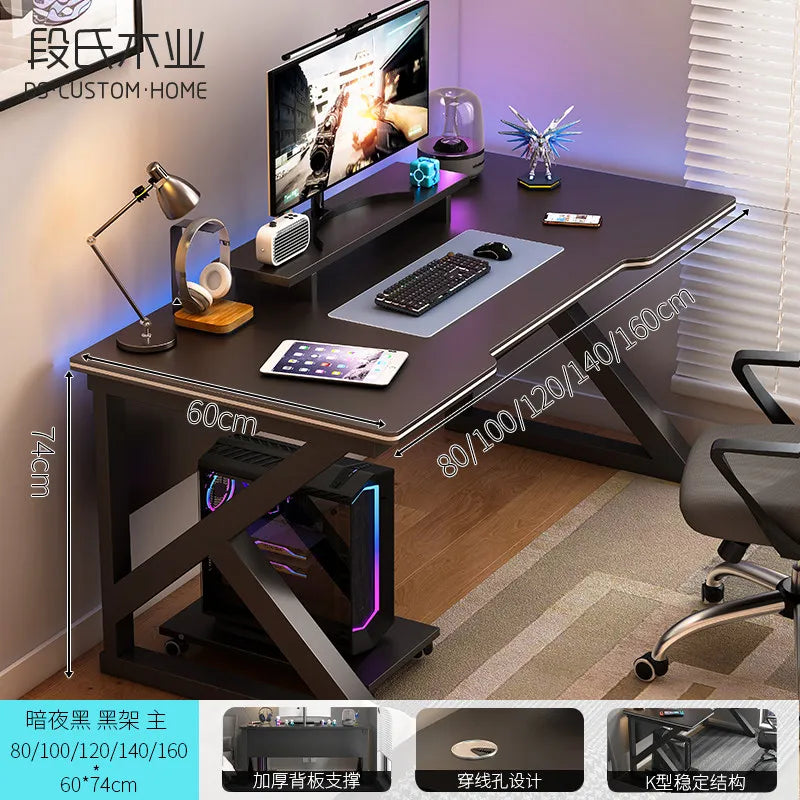 Gaming Study Table Living Room Students Standing Reading Shelves Office Organizers Computer Desks Coffee Bureau Home Furniture