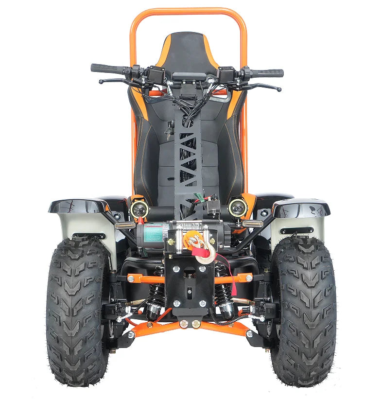 SPC 5KW 60V 4WD Electric Scooter with 6000W Motor Power 50km/h Farm Use CE 4*4 ATV COC EEC Certified Sensor Max Load 200kg Sumei