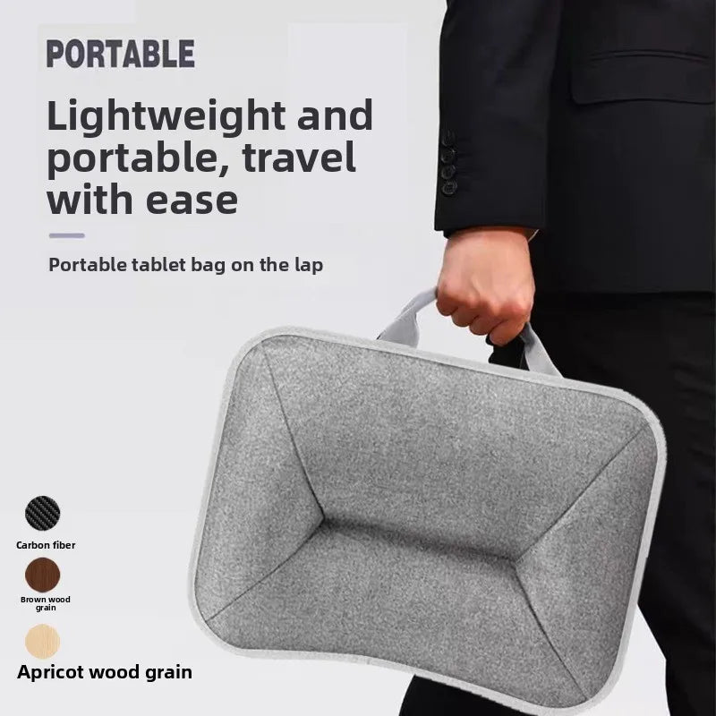 Multifunctional Portable Small Table Board Lap Computer Desk Tablet Computer Bed Desk with Handle Free Stopper Lap Desk Gaming