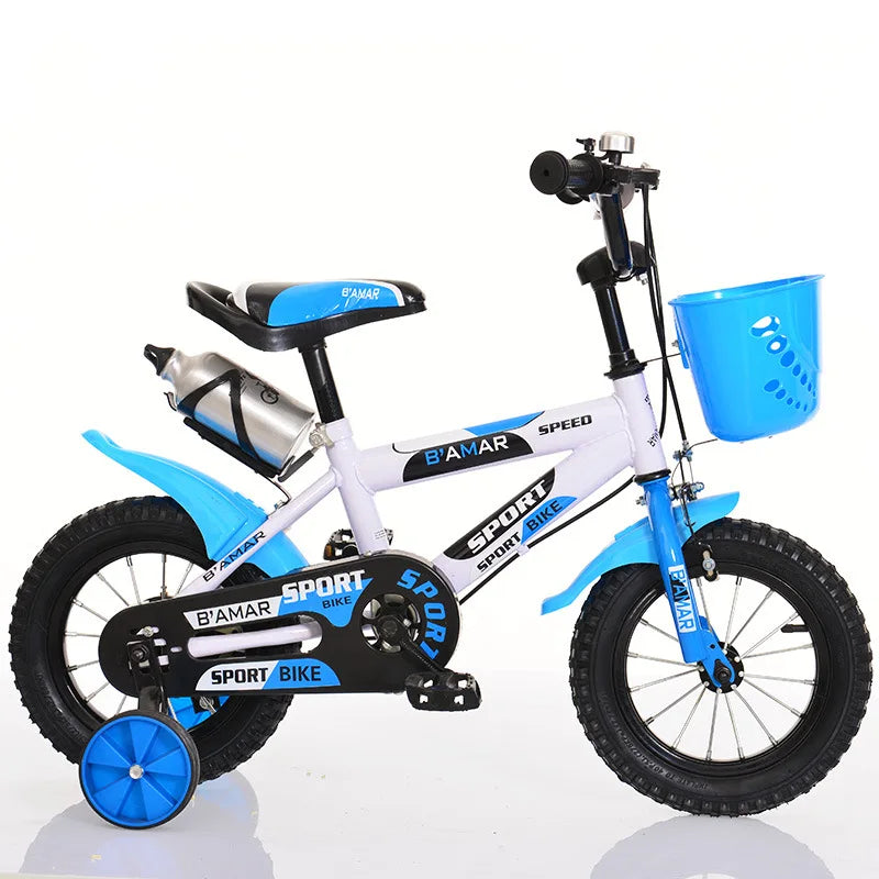 Children's Bicycles Unisex 12-14-16-18-20 Inches Toddler Bike for Boys And Girls Kids Learning to Ride Bike with Training Wheels
