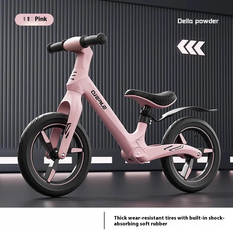 12inch Bike for Children Without Pedals1-6Year Old Boys and Girls Bicycle Walking Learning Balance Bike