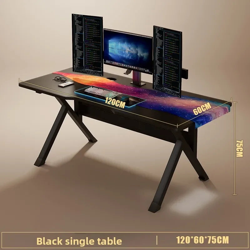 Gaming table Computer desk Desktop household simple bedroom table Simple modern desk Student writing desk