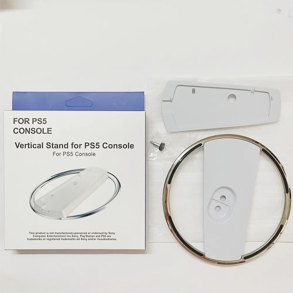 New Metal Stand Console Stand With Screws for PS5 Slim/PS5 PRO Vertical Storage Stand Gaming Accessories