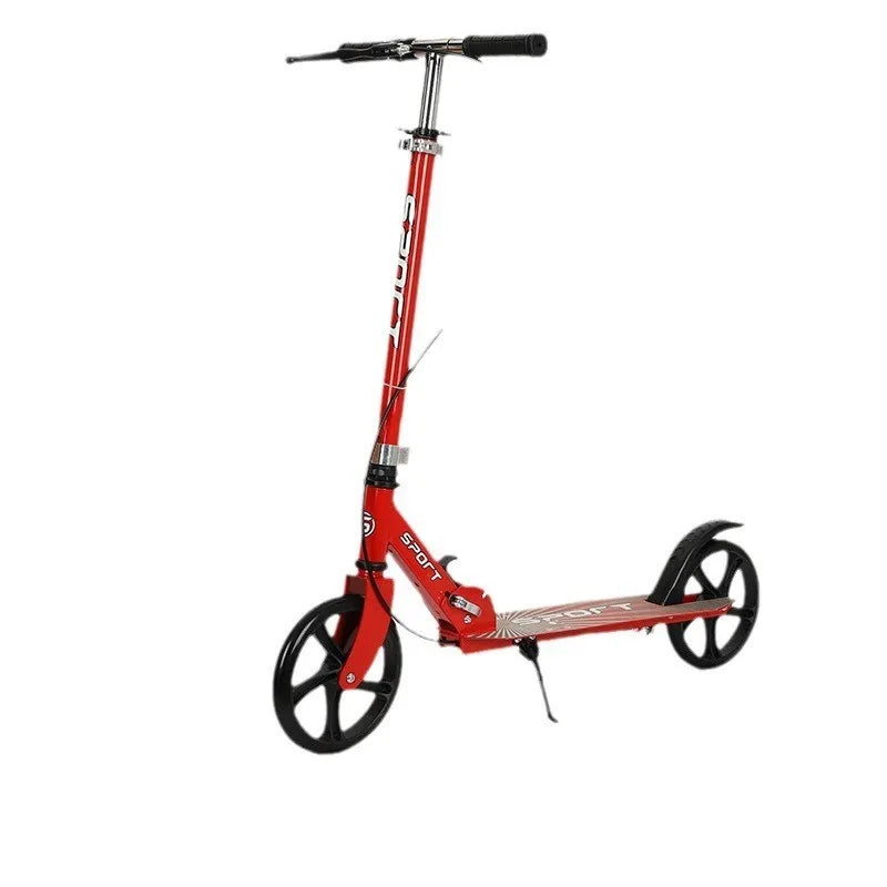 Two Wheel Scooter Strolling Youth And Children For Mobility Large Wheel Folding Scooter Kickboard Children's Skateboards Scooter