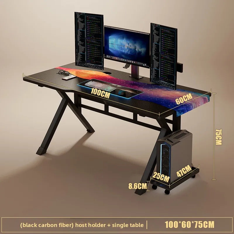 Gaming table Computer desk Desktop household simple bedroom table Simple modern desk Student writing desk