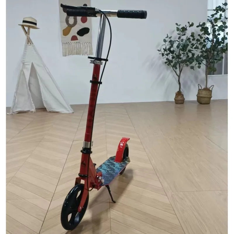 Two Wheel Scooter Strolling Youth And Children For Mobility Large Wheel Folding Scooter Kickboard Children's Skateboards Scooter