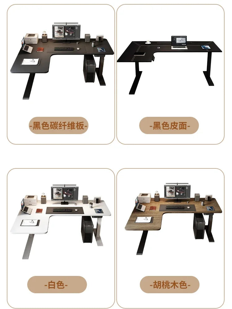 Corner Computer Table Gaming Table Game Live Streaming Host Live Intelligent Electric Lifting IL Type Corner