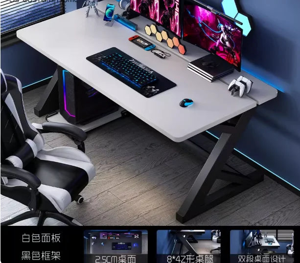 Gaming Desk , New Design Modern Black RGB Gaming Desk ,For Home Office Custom Computer Table Custom Game Table, Work Desk