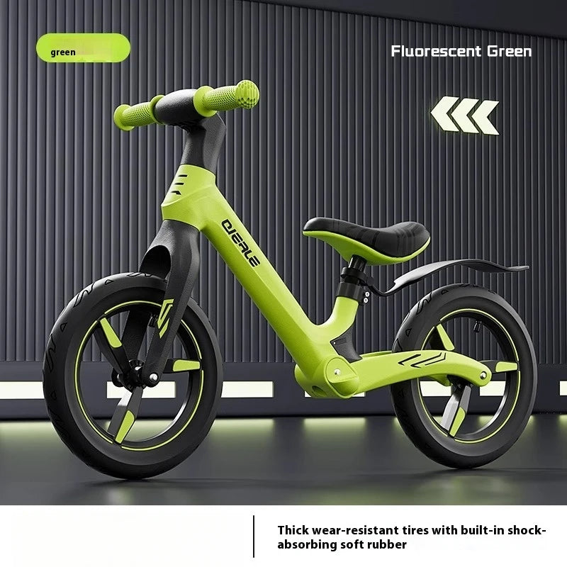 12inch Bike for Children Without Pedals1-6Year Old Boys and Girls Bicycle Walking Learning Balance Bike