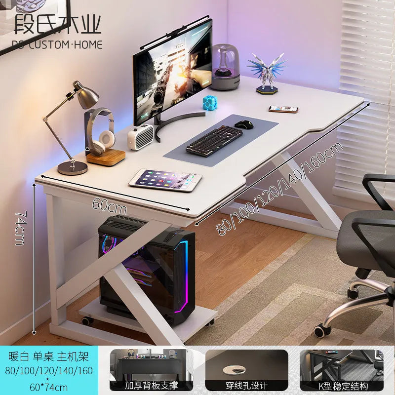 Gaming Study Table Living Room Students Standing Reading Shelves Office Organizers Computer Desks Coffee Bureau Home Furniture