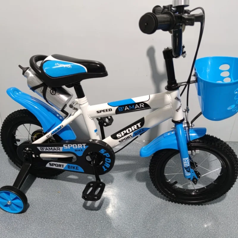 Children Bike Boys Girls Toddler Bicycle Adjustable Height Kid Bicycle with Detachable Basket for 2-7 Years Old Multiple sizes